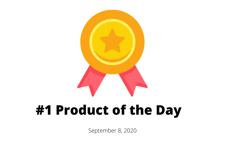 We're #1 on Product Hunt!!